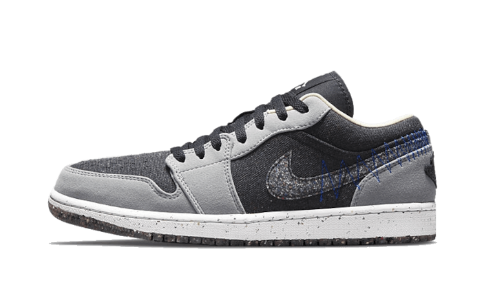 Air Jordan Air Jordan 1 Low Crater Black Grey - DM4657-001