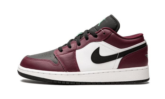 Air Jordan Air Jordan 1 Low SE Dark Beetroot Black Roma Green - DM0589-635