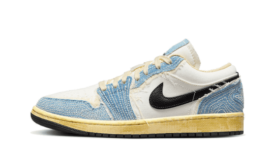 Air Jordan Air Jordan 1 Low SE WRMK Sashiko Denim - FN7670-493