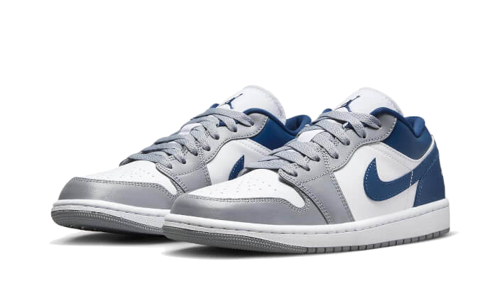 Air Jordan Air Jordan 1 Low White Grey Blue - DC0774-042