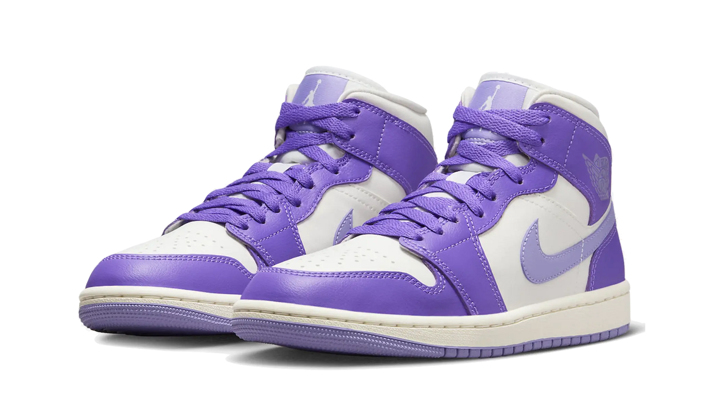 Air Jordan Air Jordan 1 Mid Action Grape - BQ6472-504