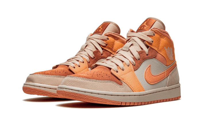 Air Jordan Air Jordan 1 Mid Apricot Orange - DH4270-800