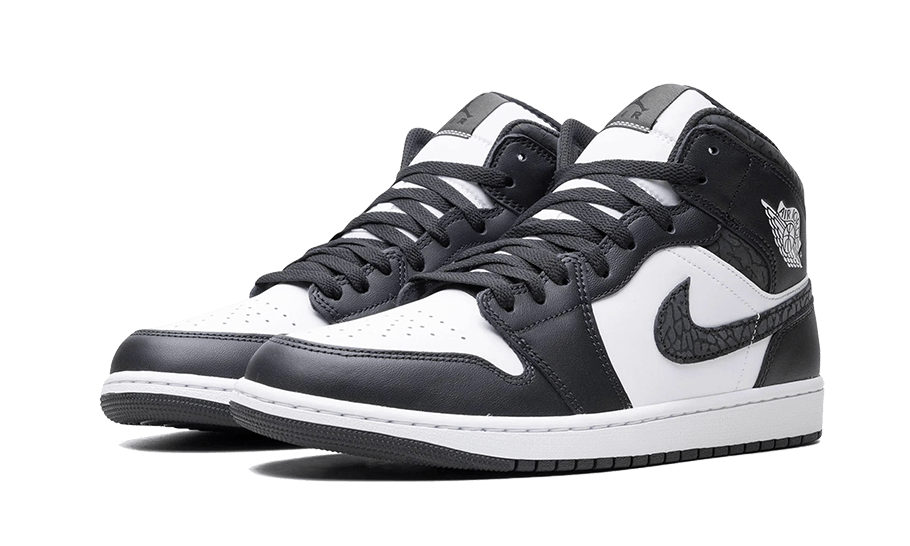 Air Jordan Air Jordan 1 Mid Black Elephant - FB9909-001 / FB9911-001