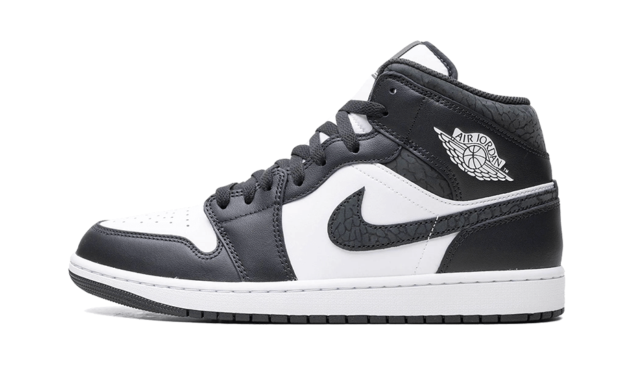 Air Jordan Air Jordan 1 Mid Black Elephant - FB9909-001 / FB9911-001