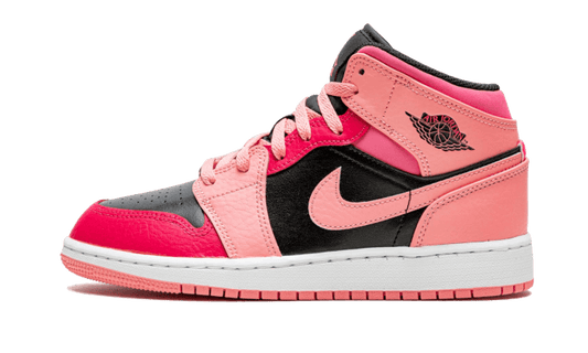 Air Jordan Air Jordan 1 Mid Coral Chalk Pink - 554725-662