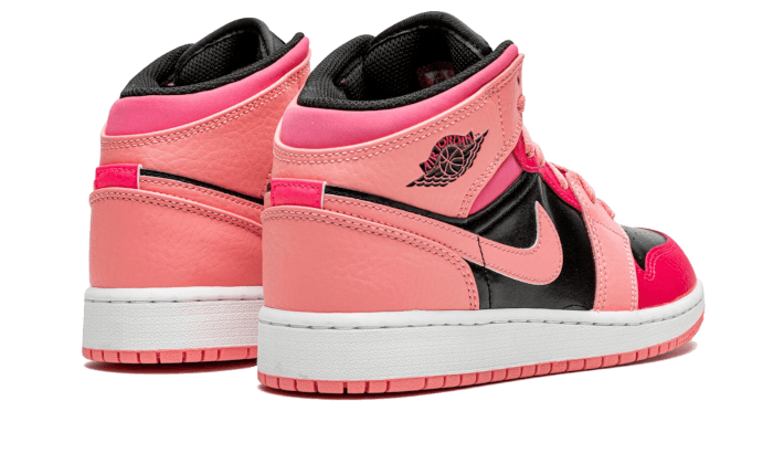 Air Jordan Air Jordan 1 Mid Coral Chalk Pink - 554725-662