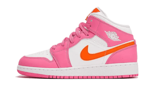 Air Jordan Air Jordan 1 Mid Pinksicle Safety Orange - DX3240-681