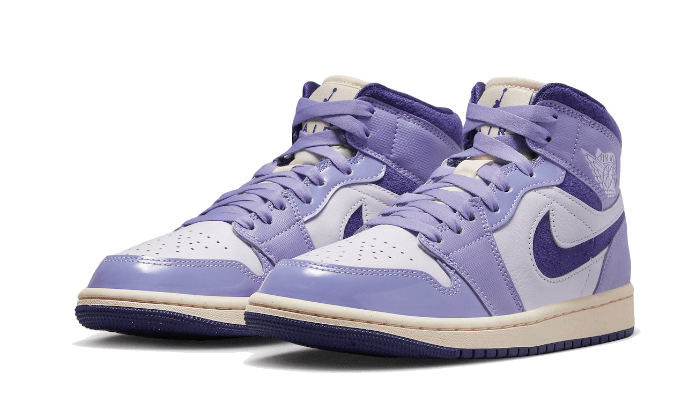 Air Jordan Air Jordan 1 Mid Purple Chenille - DZ3745-500