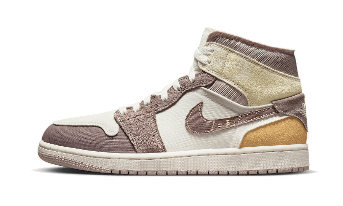 Air Jordan Air Jordan 1 Mid SE Craft Sail Taupe Haze - DM9652-102