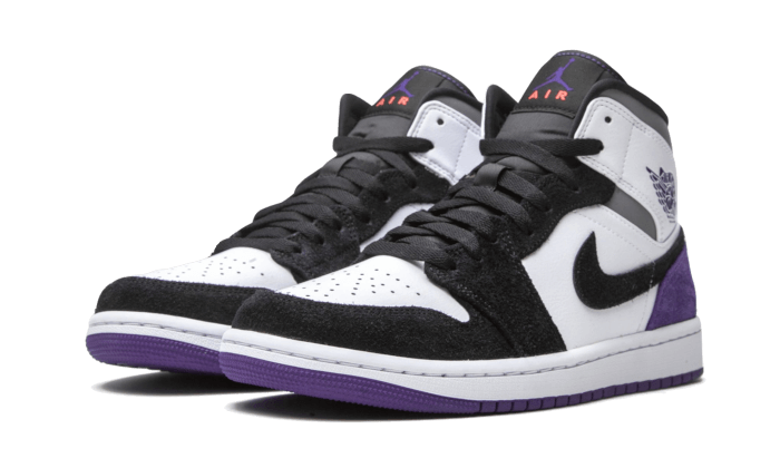 Air Jordan Air Jordan 1 Mid SE Varsity Purple - 852542-105 / BQ6931-105