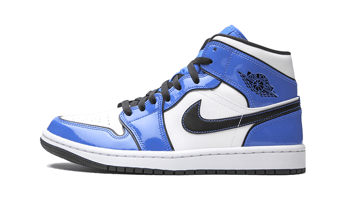 Air Jordan Air Jordan 1 Mid Signal Blue - DD6834-402 / BQ6931-402