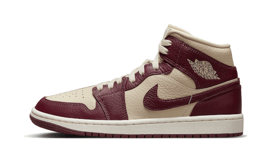 Air Jordan Air Jordan 1 Mid Split Beach Cherrywood Red - DR0501-200