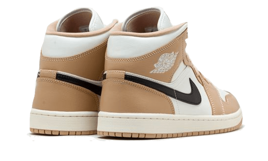 Air Jordan Air Jordan 1 Mid Tan Black - BQ6472-103