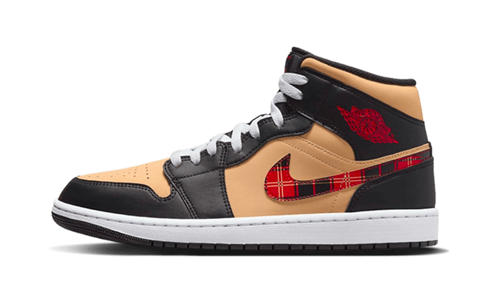 Air Jordan Air Jordan 1 Mid SE Tartan Swoosh - DZ5329-001