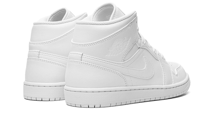 Air Jordan Air Jordan 1 Mid Triple White (2022) - 554724-136