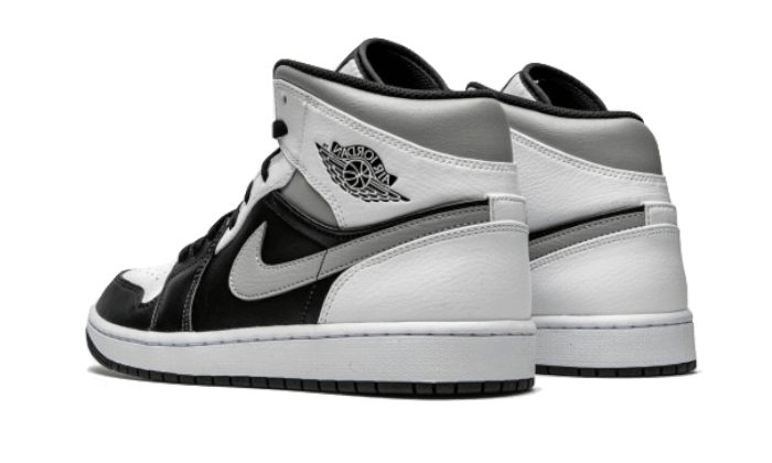 Air Jordan Air Jordan 1 Mid White Shadow - 554724-073 / 554725-073