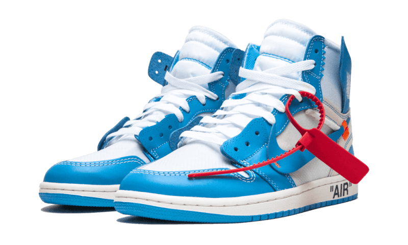 Air Jordan Air Jordan 1 Retro High Off-White University Blue - AQ0818-148