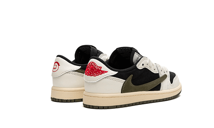 Air Jordan Air Jordan 1 Retro Low OG SP Travis Scott Olive Enfant (PS) - DZ5909-106