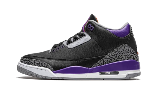 Air Jordan Air Jordan 3 Retro Black Court Purple - CT8532-050