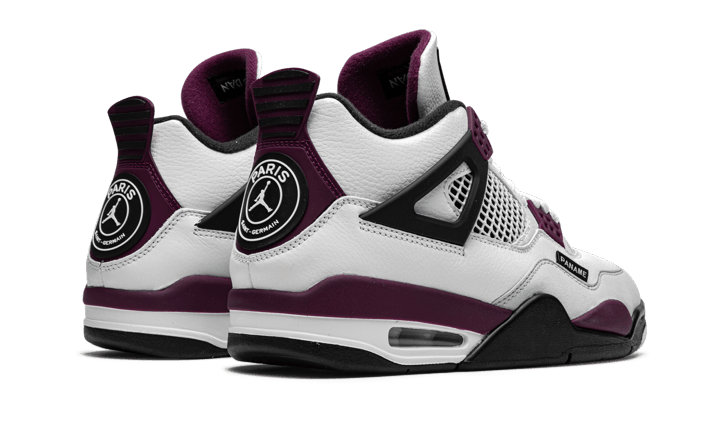 Air Jordan Air Jordan 4 PSG Neutral Grey Bordeaux - CZ5624-100 / CZ6509-100