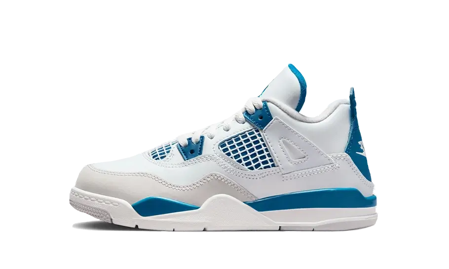 Nike Nike Air Jordan 4 Retro Military Blue (2024) Enfant (PS) - BQ7669-141