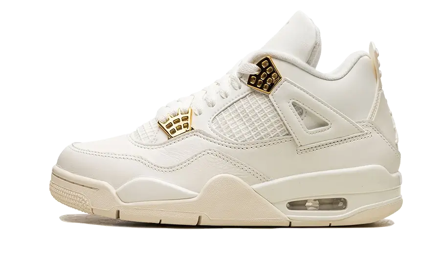 Air Jordan Air Jordan 4 Sail Metallic Gold - AQ9129-170