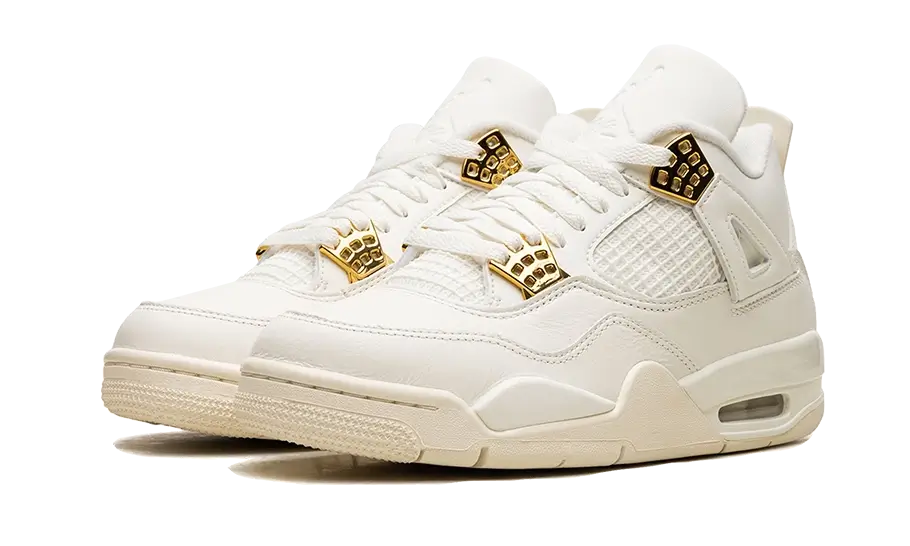 Air Jordan Air Jordan 4 Sail Metallic Gold - AQ9129-170