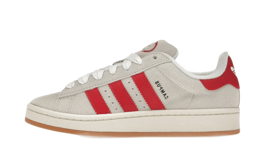 Adidas Campus 00s Crystal White Better Scarlet  - GY0037