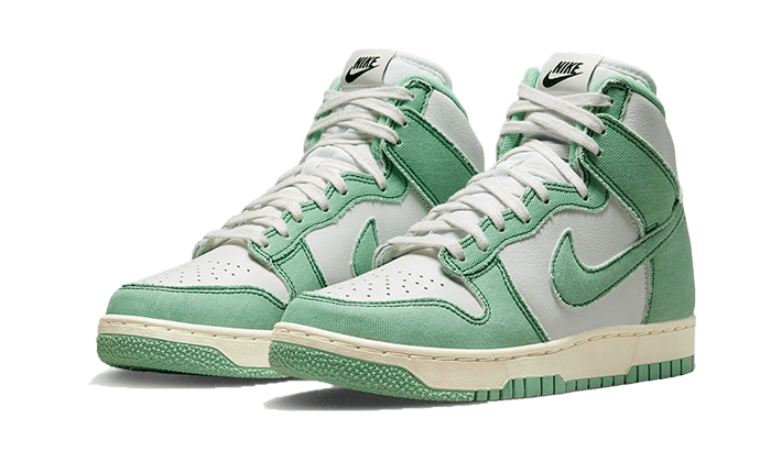 Nike Nike Dunk High 1985 Enamel Green Denim - DV1143-300