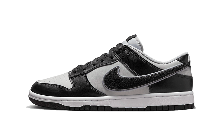 Nike Nike Dunk Low Chenille Swoosh Grey Black - DQ7683-001