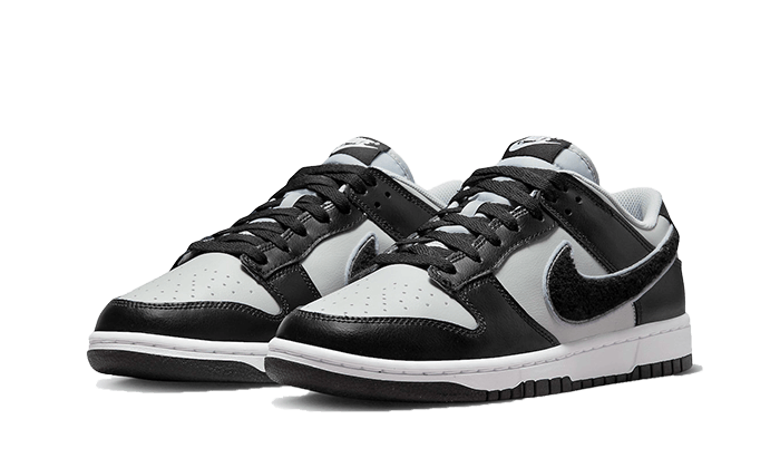 Nike Nike Dunk Low Chenille Swoosh Grey Black - DQ7683-001