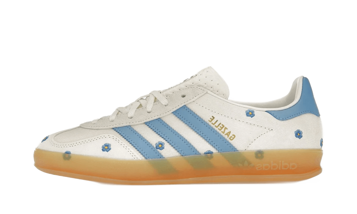 Adidas Gazelle Indoor Light Blue Floral - IF4491