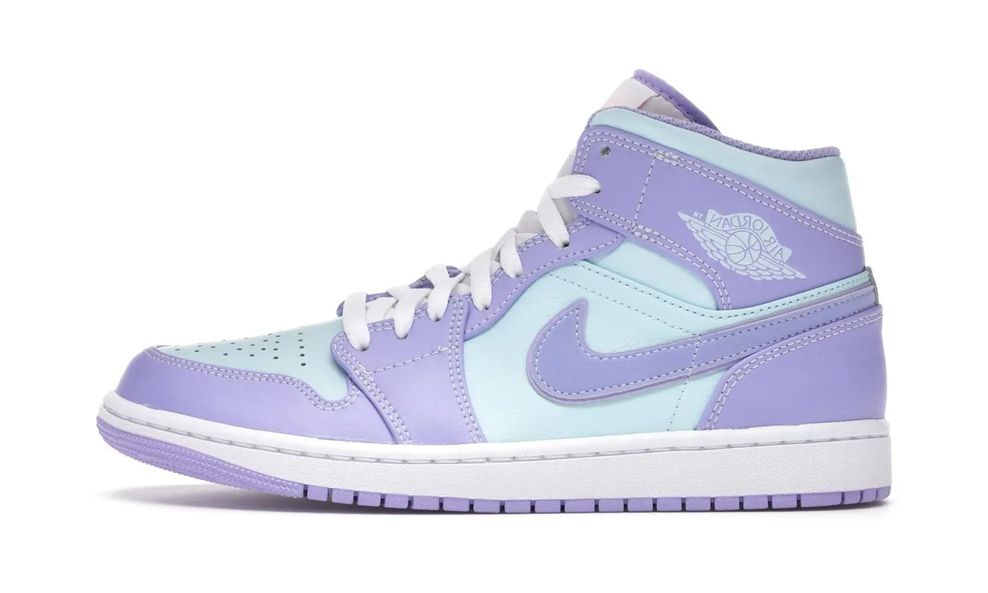 Air Jordan Air Jordan 1 Mid Purple Aqua - 554724-500