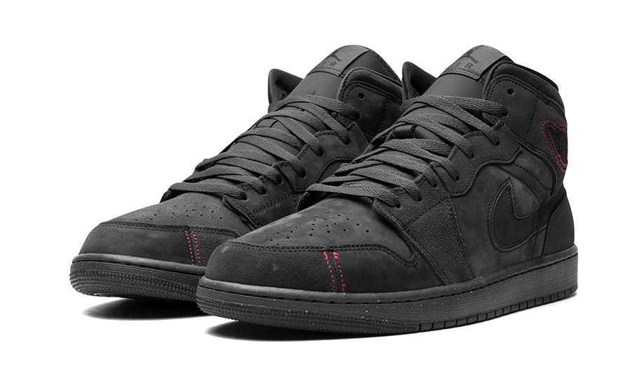 Air Jordan Air Jordan 1 Mid SE Craft Grey Red - FD8634-001