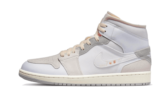 Air Jordan Air Jordan 1 Mid SE Craft Inside Out White Grey - DM9652-100 / DQ3726-100