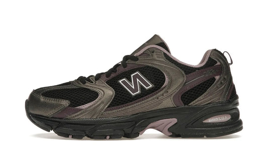 New Balance 530 Black Metallic Plum Brown - MR530ADD