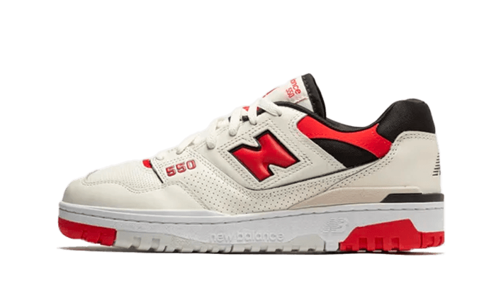 New Balance New Balance 550 Sea Salt True Red - BB550VTB