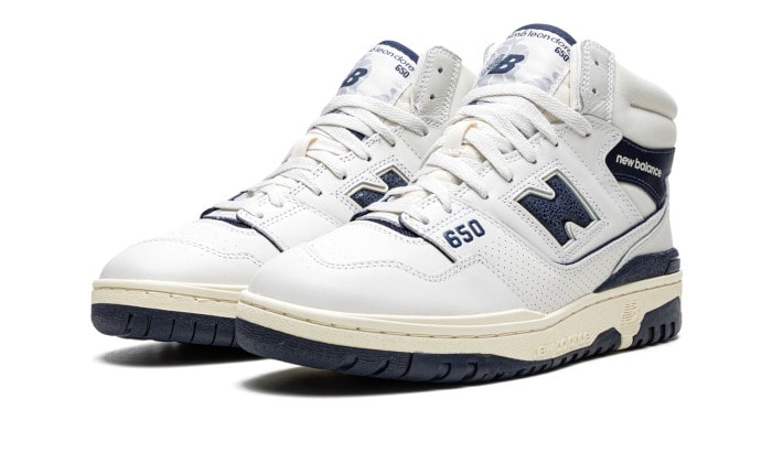 New Balance New Balance 650R Aimé Leon Dore White Navy - BB650RD1