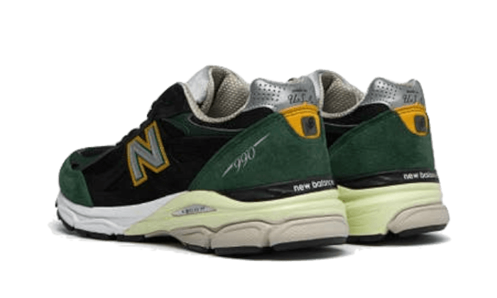 New Balance New Balance 990 V3 Black Green Yellow - M990CP3