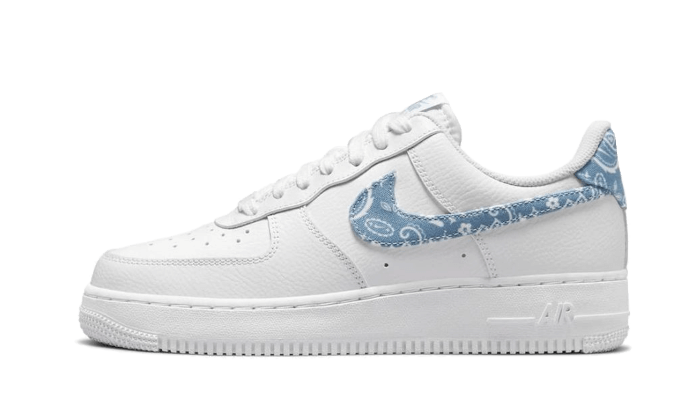 Nike Nike Air Force 1 Low '07 Essential White Worn Blue Paisley - DH4406-100