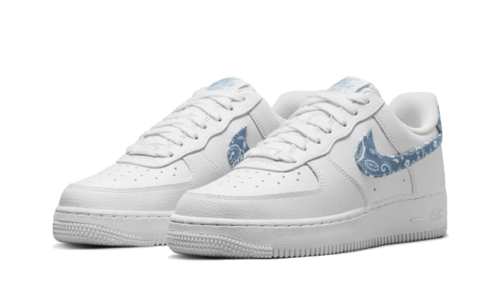 Nike Nike Air Force 1 Low '07 Essential White Worn Blue Paisley - DH4406-100