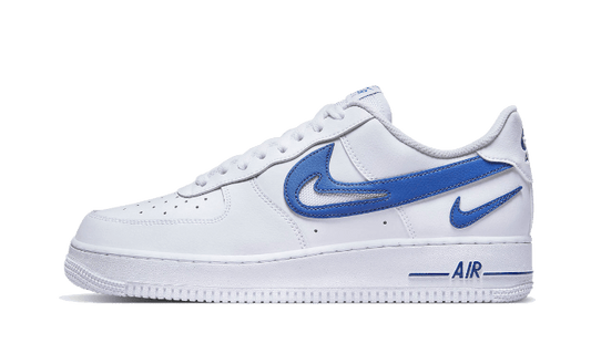 Nike Nike Air Force 1 Low '07 FM Cut Out Swoosh White Game Royal - DR0143-100