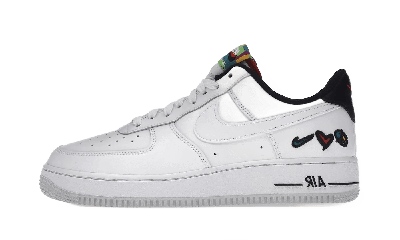 Nike Air Force 1 Low '07 LV8 3 Peace, Love, Swoosh - DM8148-100 / DM8154-100