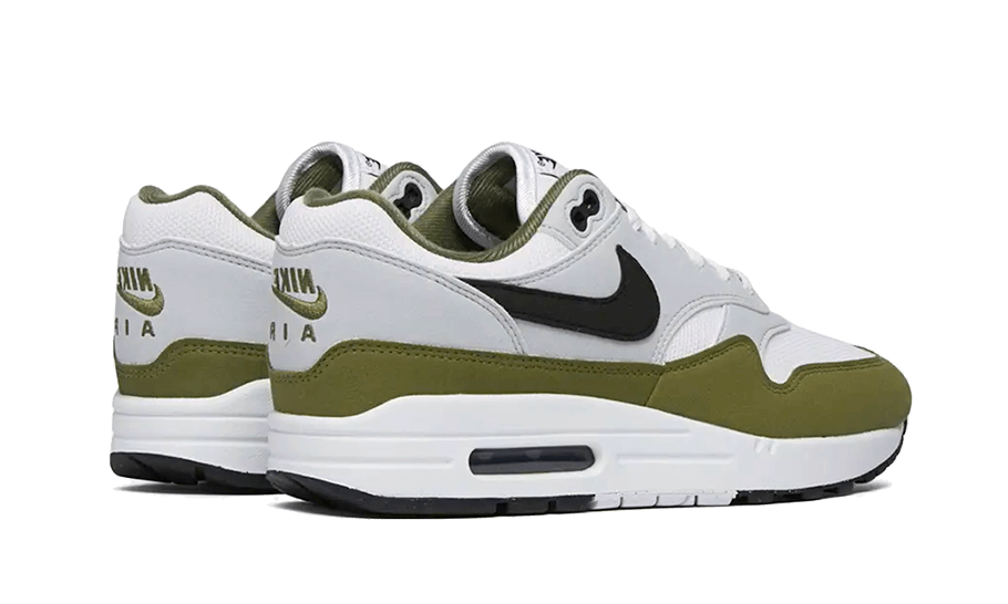 Nike Nike Air Max 1 White Black Medium Olive - FD9082-102