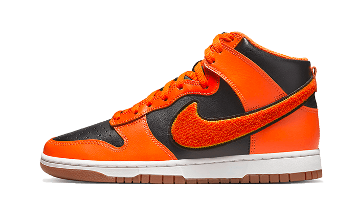 Nike Nike Dunk High University Chenille Swoosh Safty Orange - DR8805-002