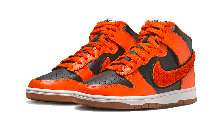 Nike Nike Dunk High University Chenille Swoosh Safty Orange - DR8805-002