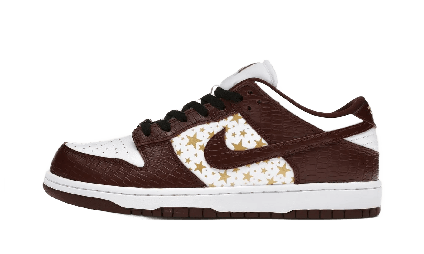 Nike SB Dunk Low Supreme Stars Barkroot Brown (2021) - DH3228-103