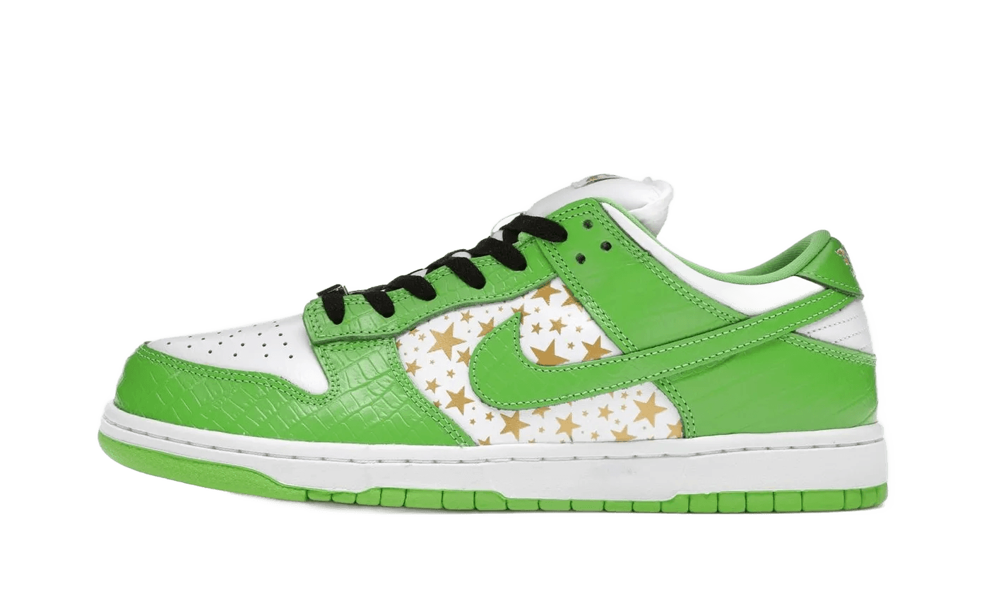 Nike SB Dunk Low Supreme Stars Mean Green (2021) - DH3228-101