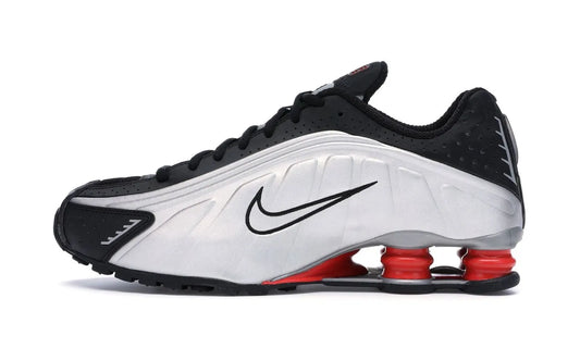 Nike Shox R4 Black Metallic Silver (2018/2024) - BV1111-008