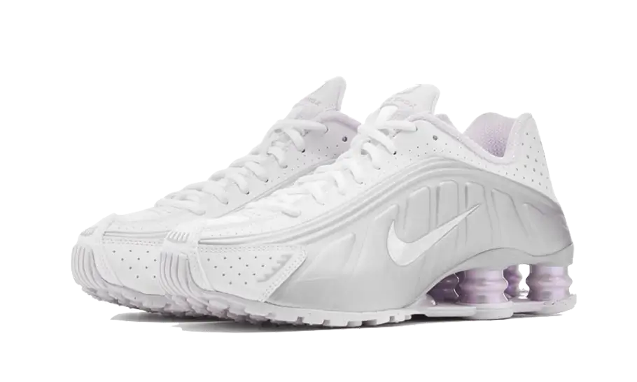 Nike Nike Shox R4 Silver Purple - HF5076-100